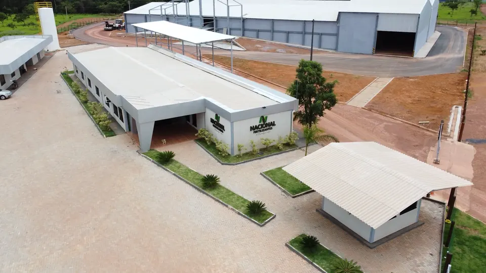 Acessos e estrutura da unidade da Nacional Fertilizantes