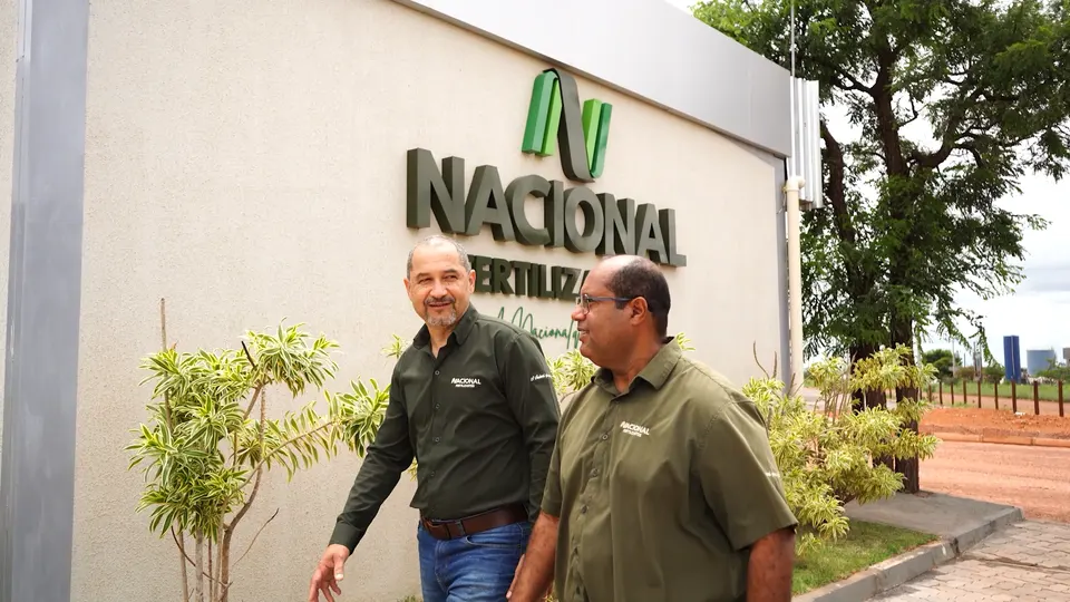 Material institucional da Nacional Fertilizantes